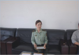  姜曉燕：武警總醫(yī)院炫彩隊隊長（圖）
